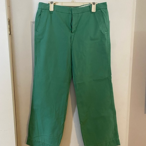 GAP NWOT green twill pants - Picture 1 of 3